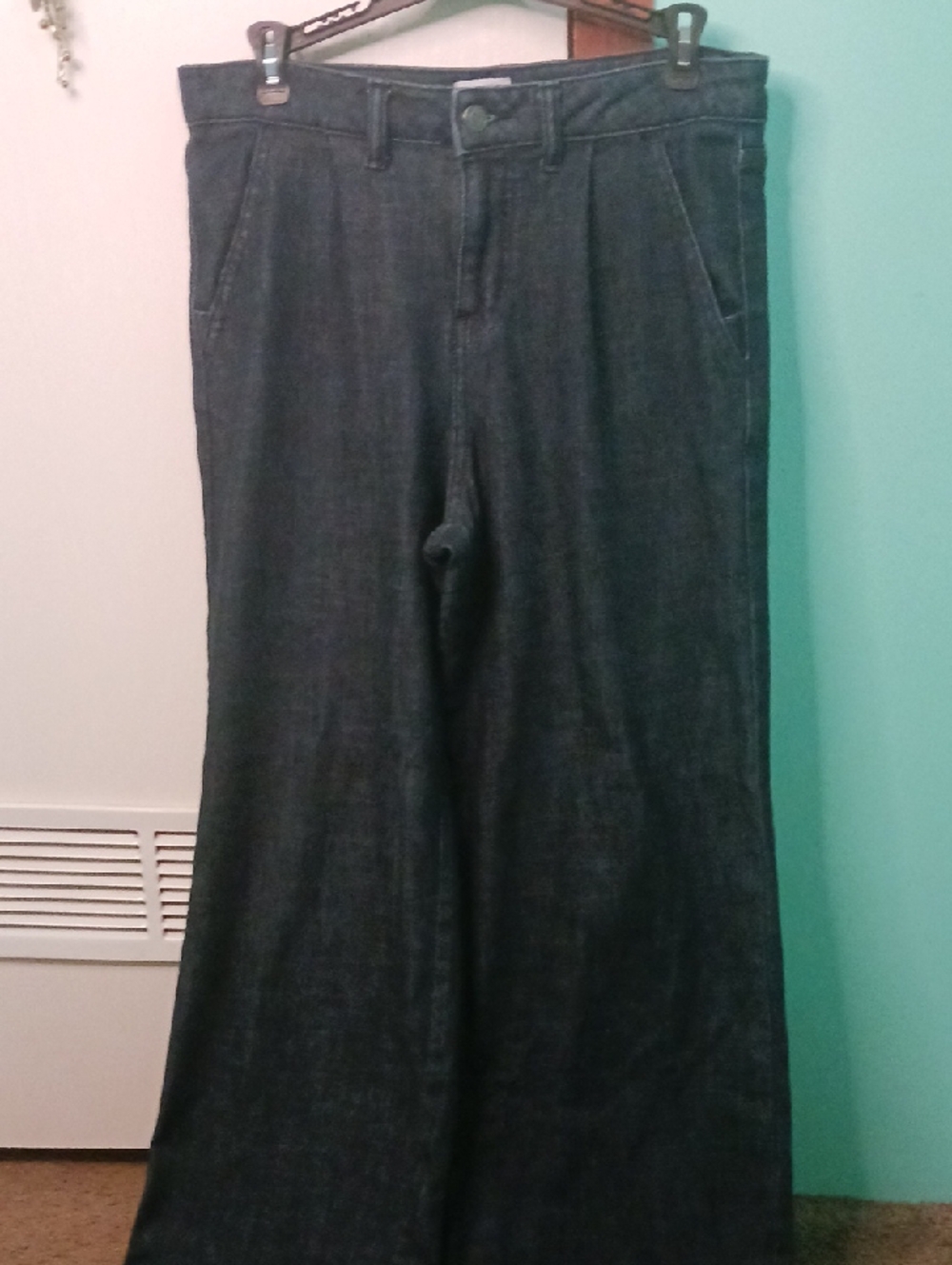 Time and Tru Dark Blue Wide Leg Jeans